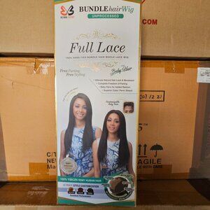 Full Lace 100% hand tied Human Hair Wig  Free Partnig